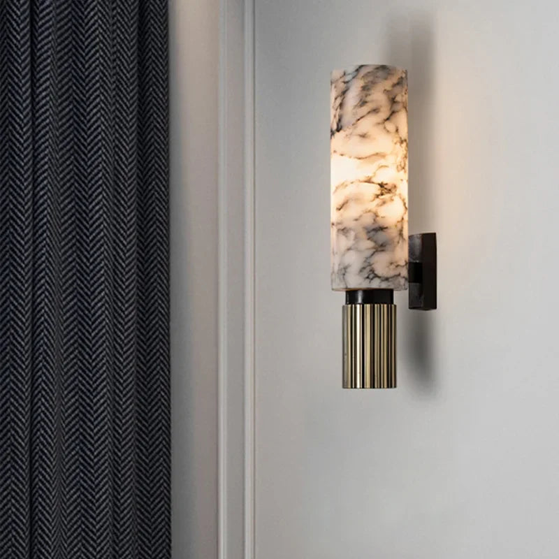 Natural Marble Sconce Wall Lamp