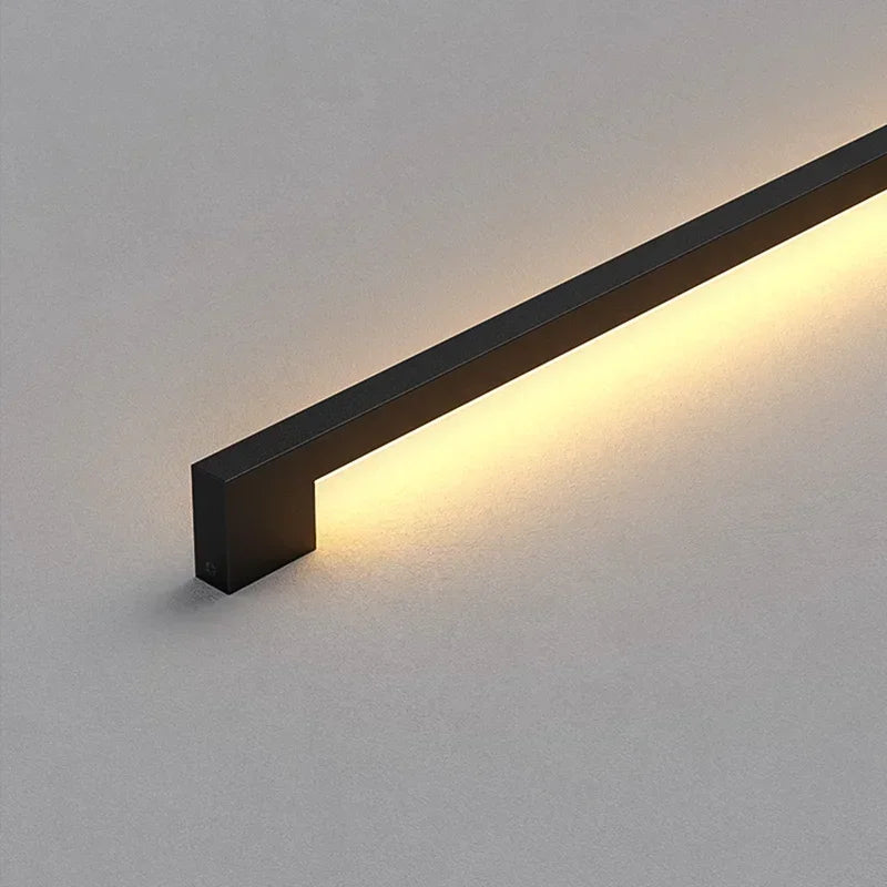 Modern Black Strip LED Wall Lamp