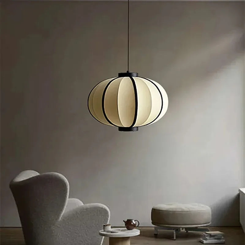 Japanese Wabi Sabi Lantern Ceiling Light
