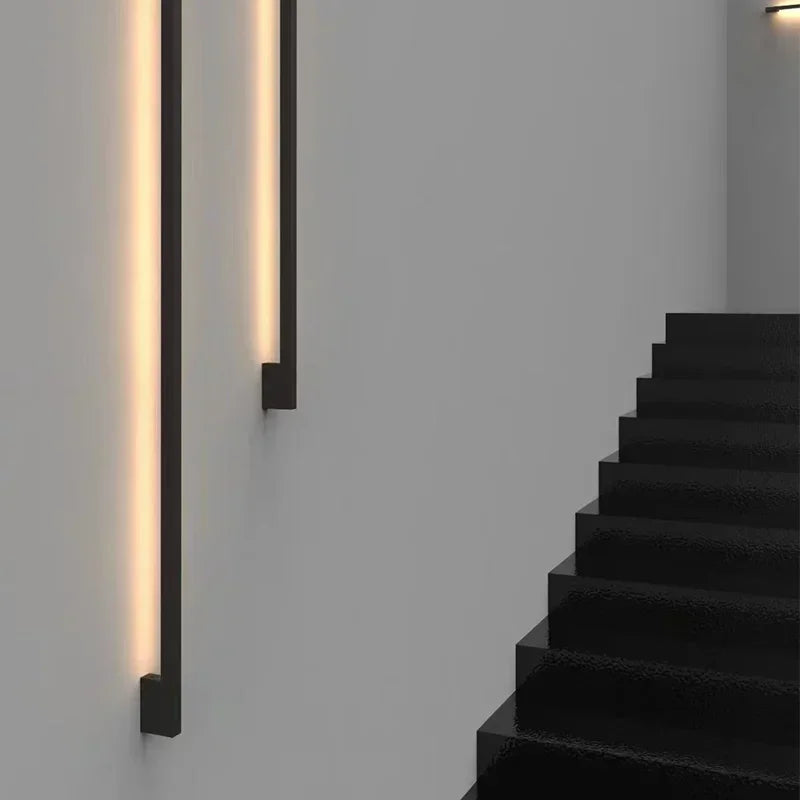 Modern Black Strip LED Wall Lamp