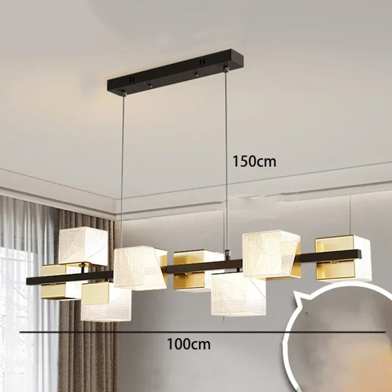 Modern Square LED Pendant Light