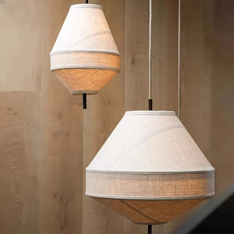 Japanese Wabi Sabi Traditional Fabric Chandeliers