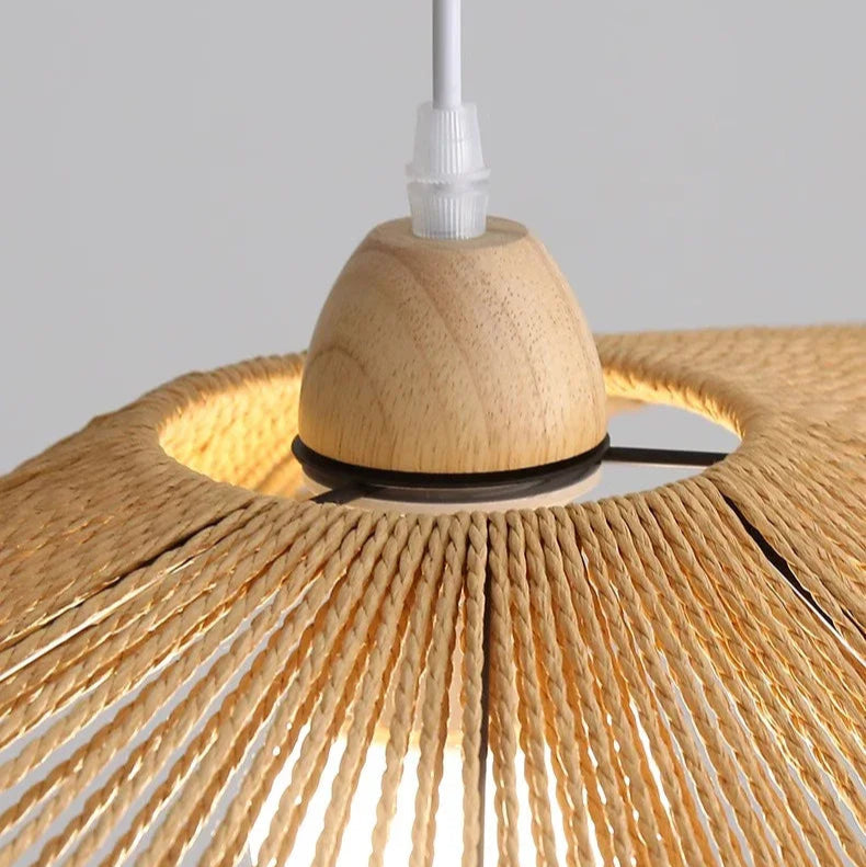 Nordic Handmade Rattan Ceiling Light