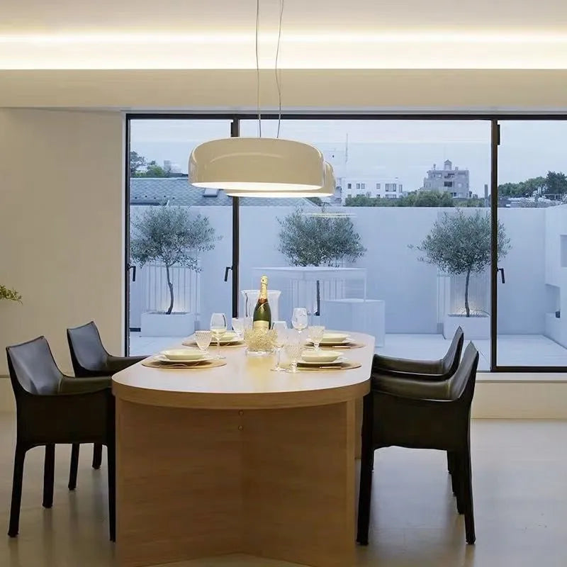 Minimal Round LED Pendant Light