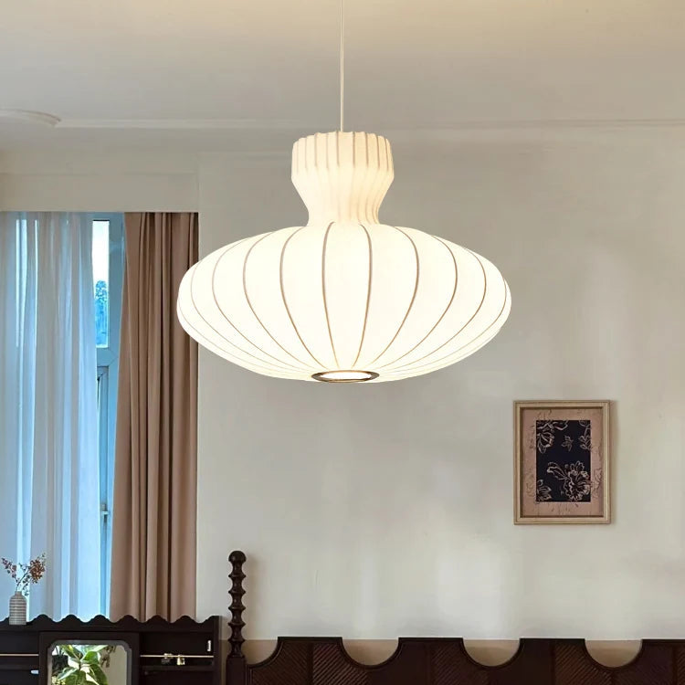 Japanese Wabi Sabi Silk Bloom Chandelier