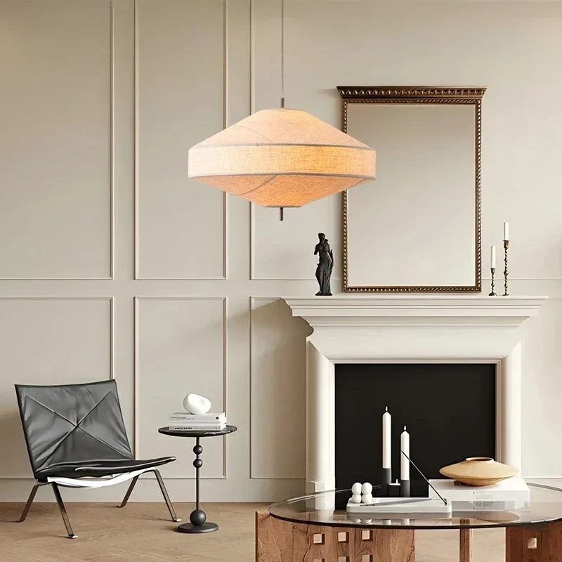 Japanese Wabi Sabi Traditional Fabric Chandeliers