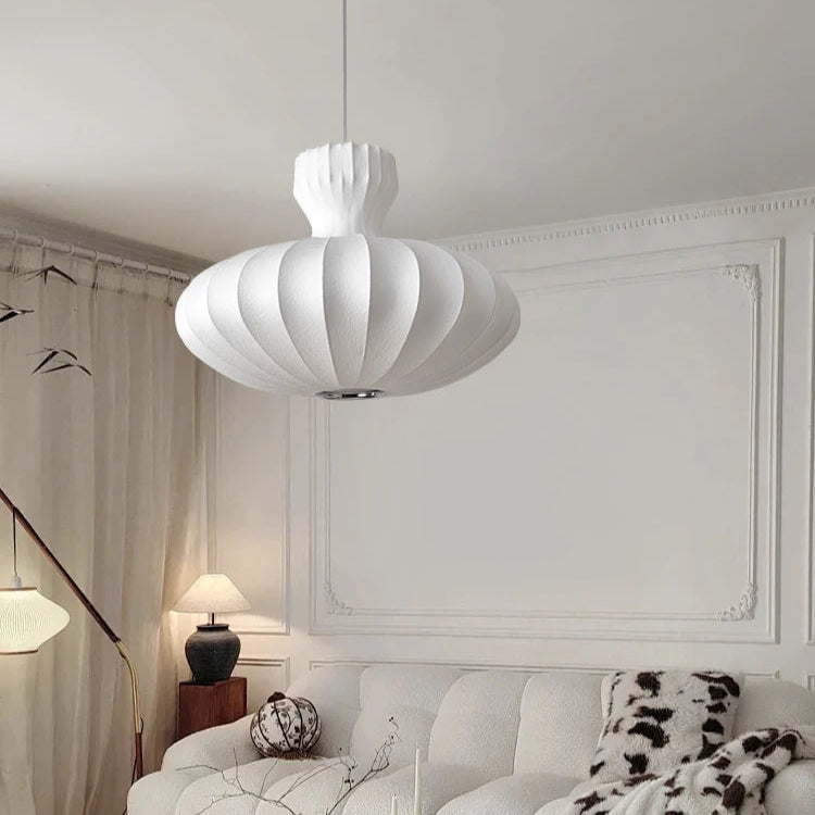 Japanese Wabi Sabi Silk Bloom Chandelier