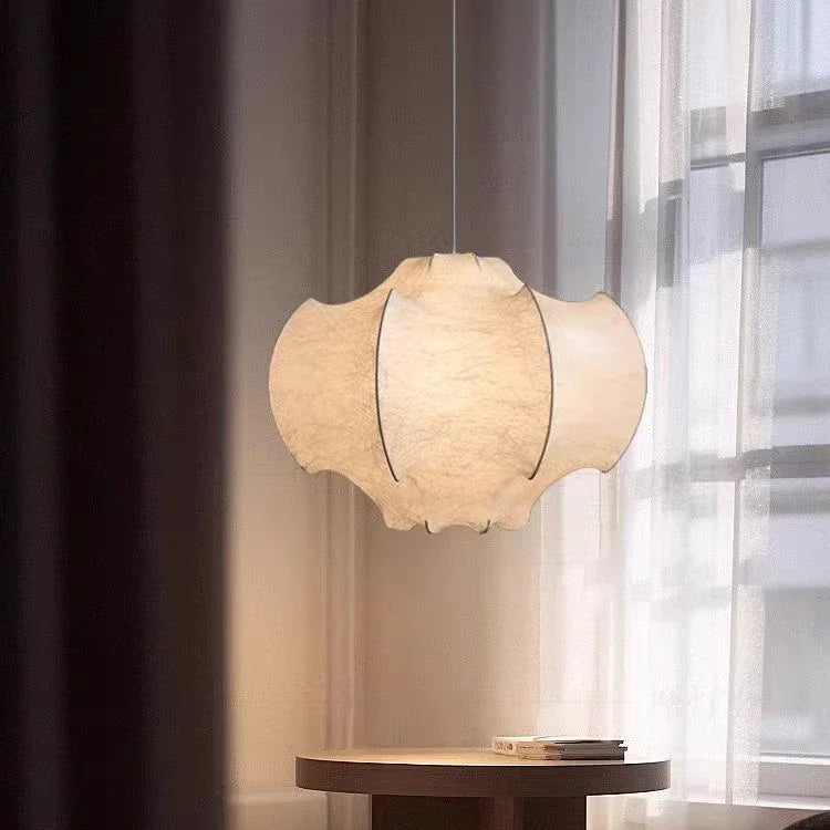 Japanese Wabi Sabi Abstract Circular Chandelier