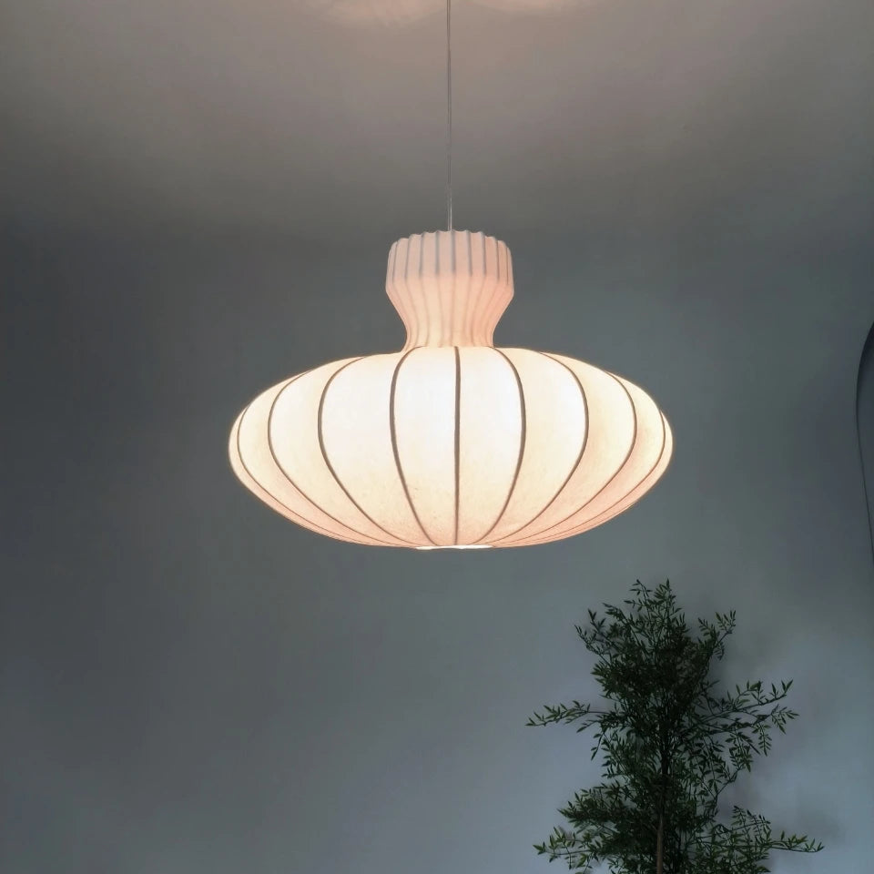 Japanese Wabi Sabi Silk Bloom Chandelier