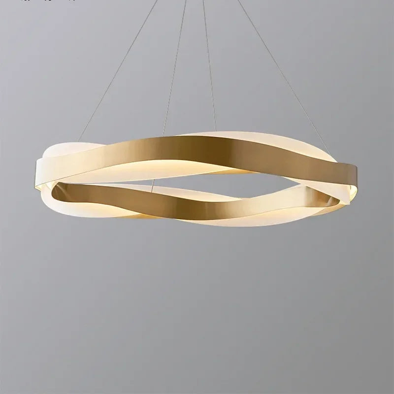 Nordic Modern Wave Chandelier