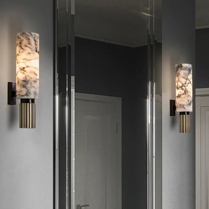 Natural Marble Sconce Wall Lamp