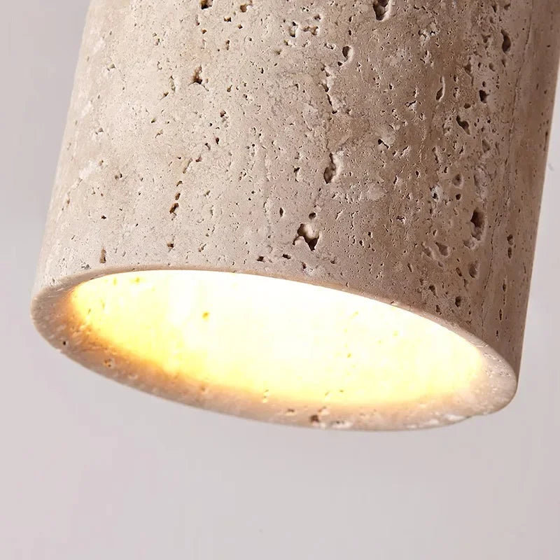 Stone Flush Mounted Ceiling Lamp