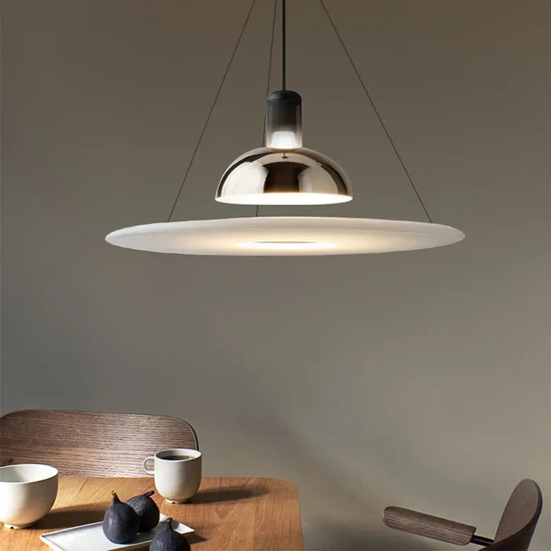 Italian Flying Saucer Pendant Light