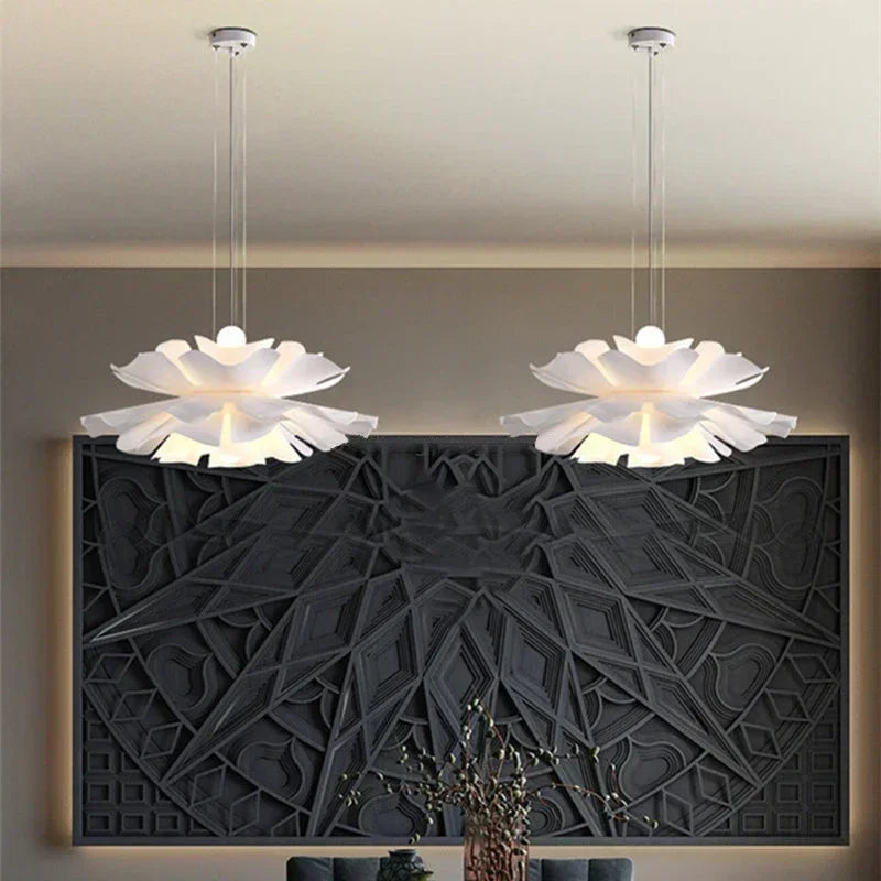 French Flower Petal Chandelier