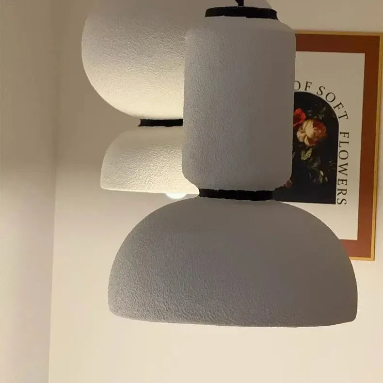 Sculpted Handmade Wabi Sabi Pendant Light