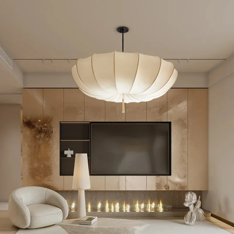 Nordic Fabric Wabi Sabi Chandelier