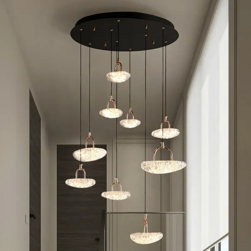 Italian Luxury LED Head Pendant Light