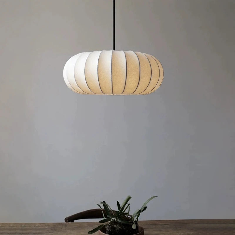 Japanese Wabi Sabi Oval Chandelier