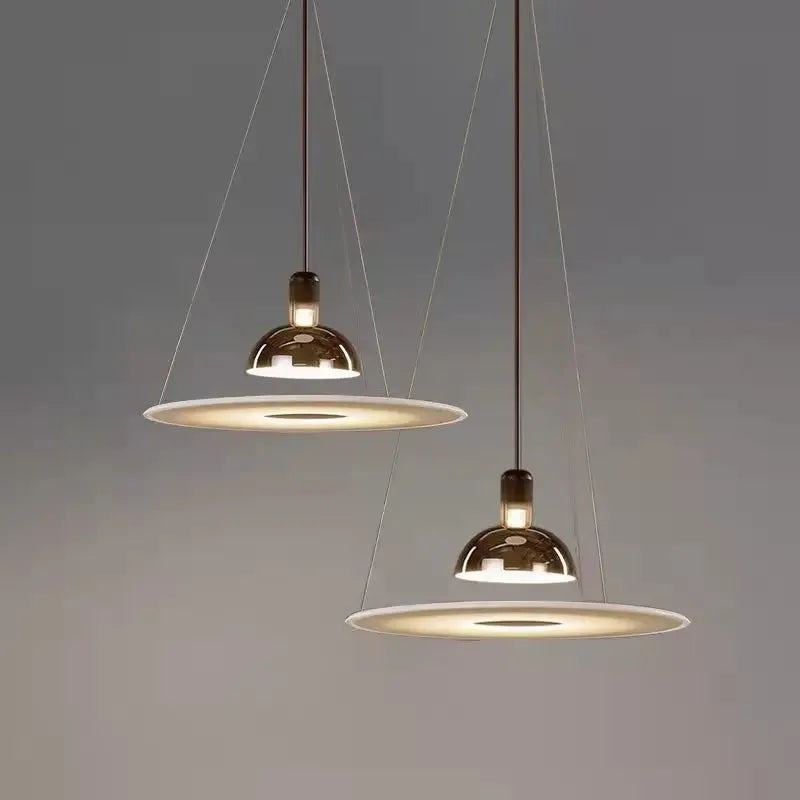 Italian Flying Saucer Pendant Light