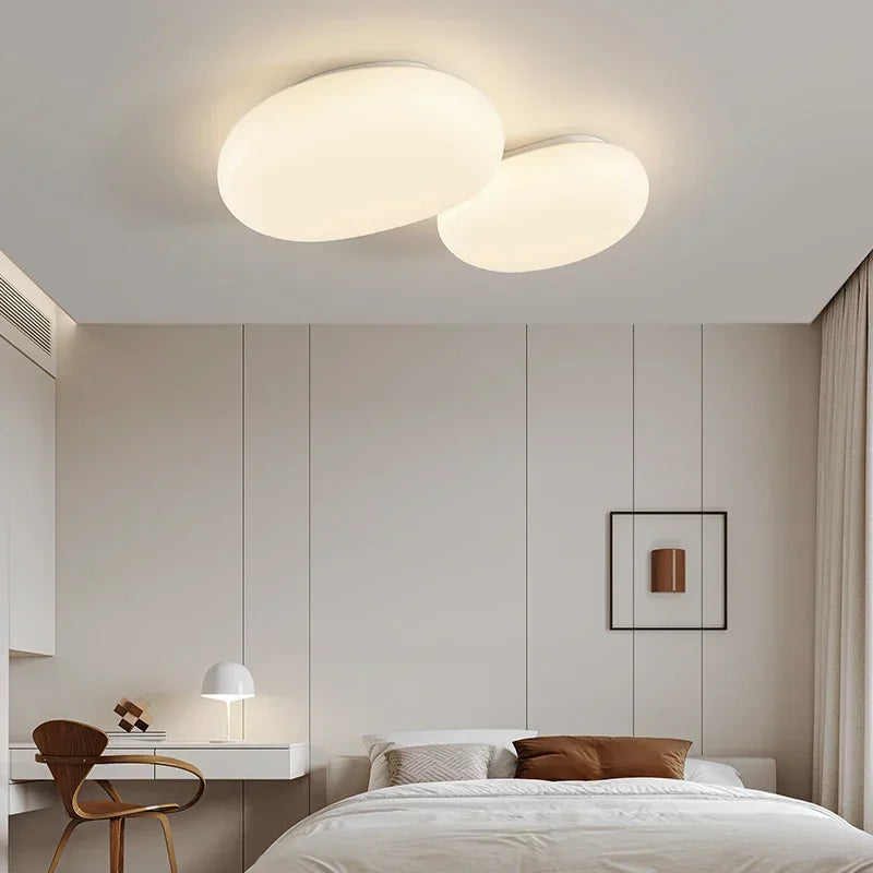 Nordic Soft Cream LED Ceiling Lamp