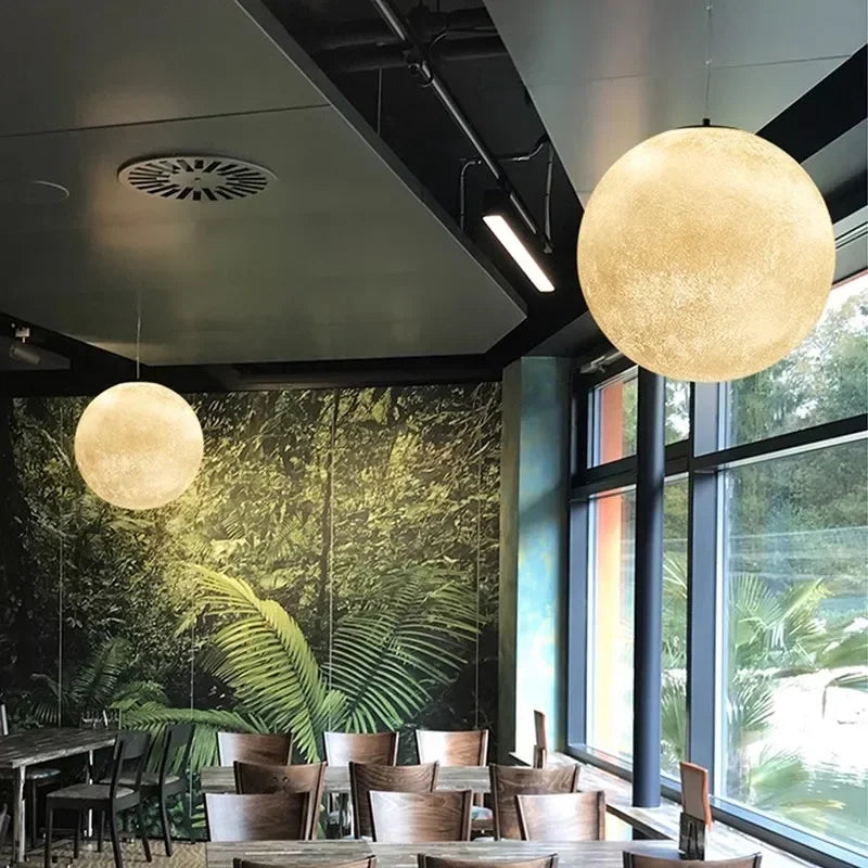 Nordic Moon Pendant Ceiling Light