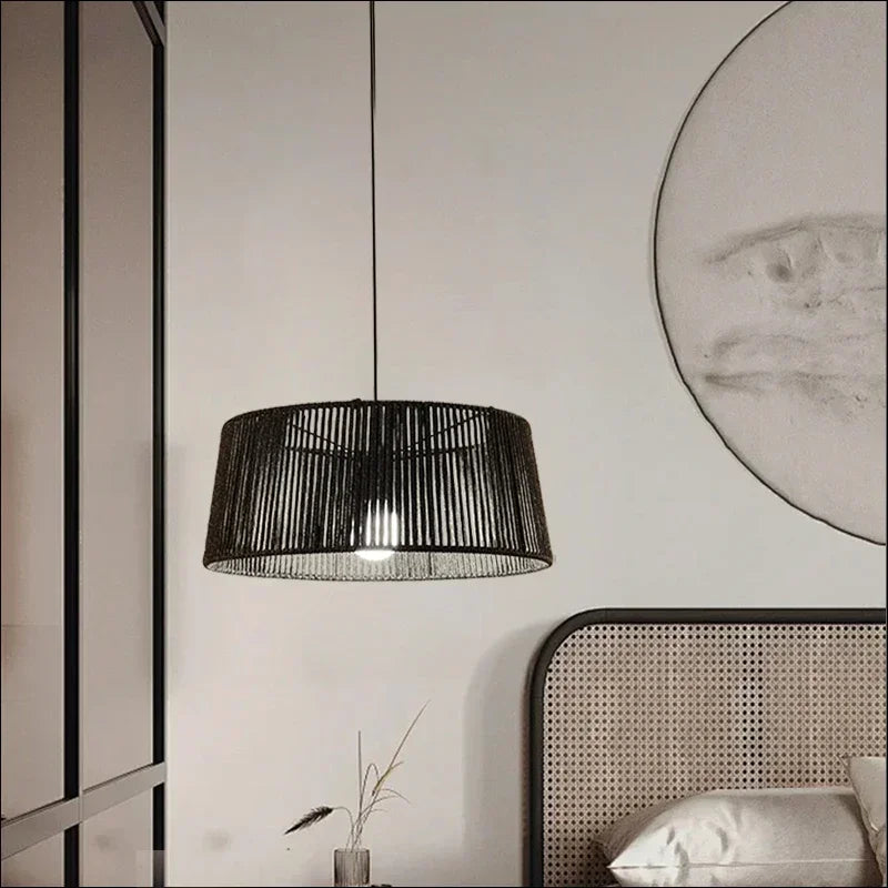 Nordic Woven Pendant Lamp