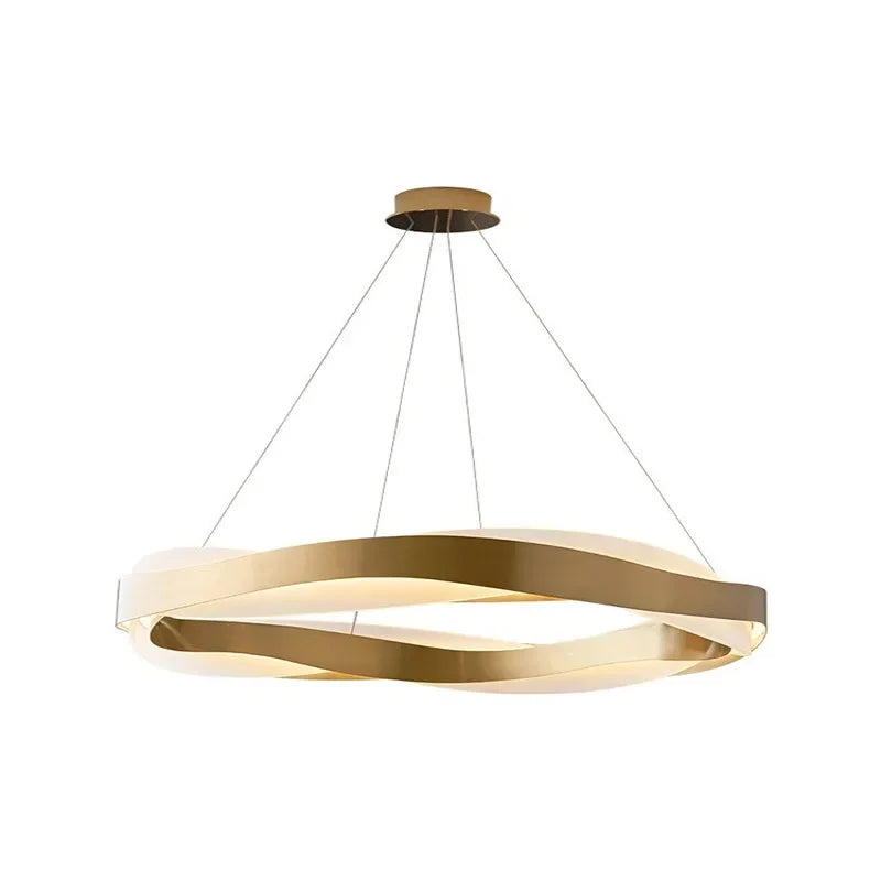 Nordic Modern Wave Chandelier