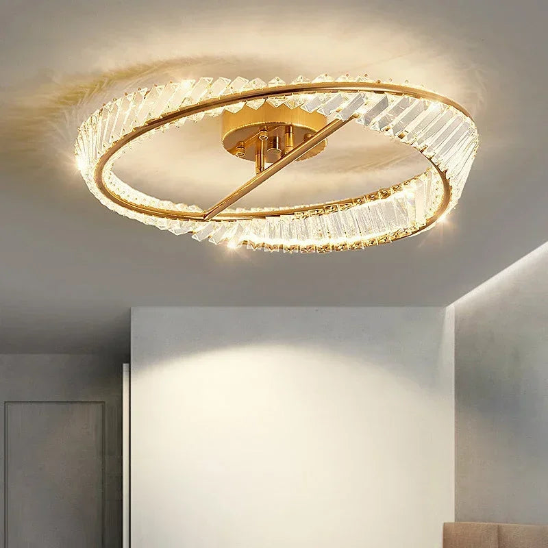 Crystal Lux LED Ceiling Light