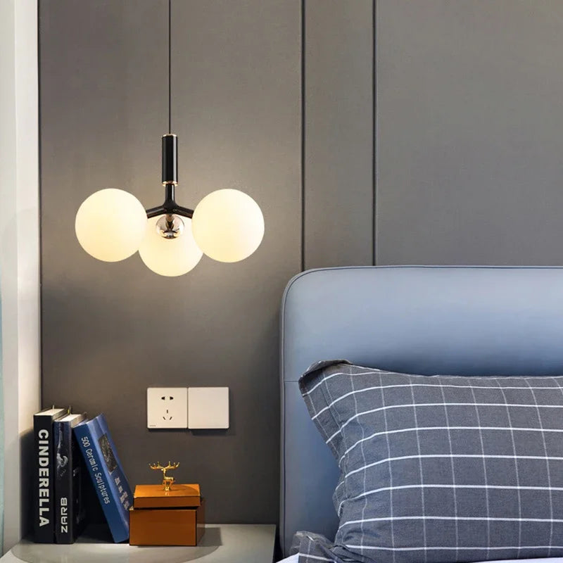 Nordic Glass Ball Pendant Lamp