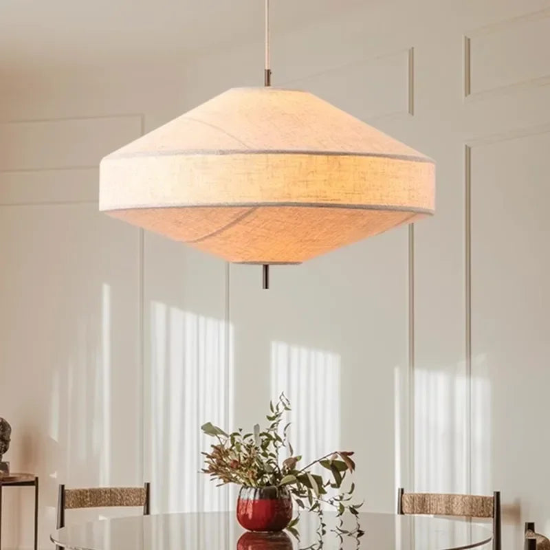 Japanese Wabi Sabi Traditional Fabric Chandeliers