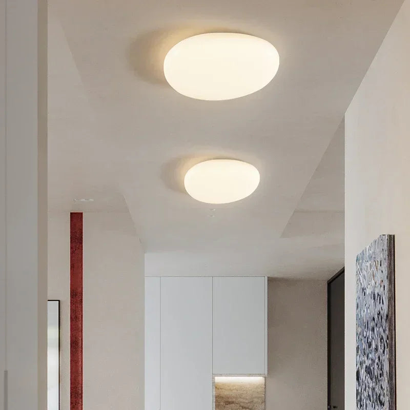 Nordic Soft Cream LED Ceiling Lamp