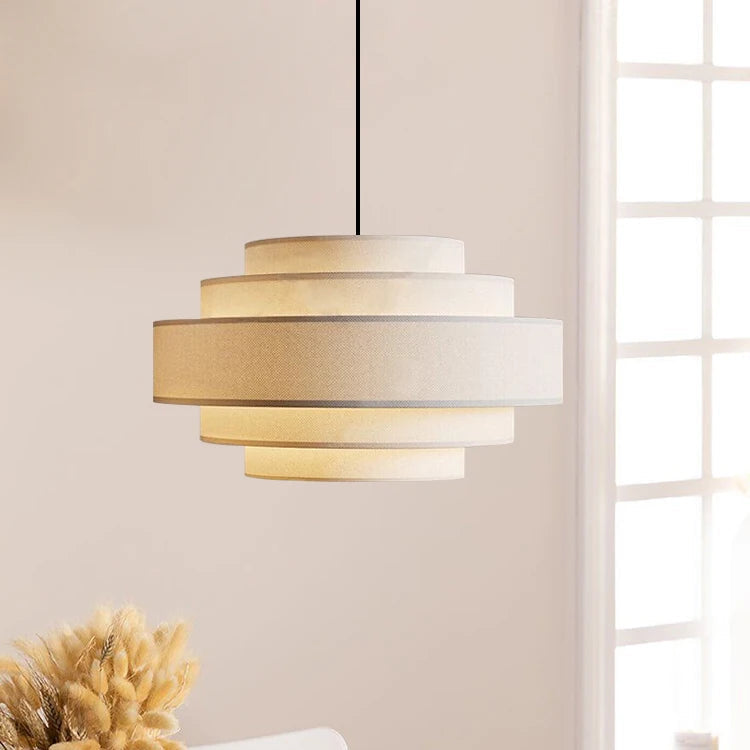 Japanese Wabi Sabi Multi Layer Chandelier