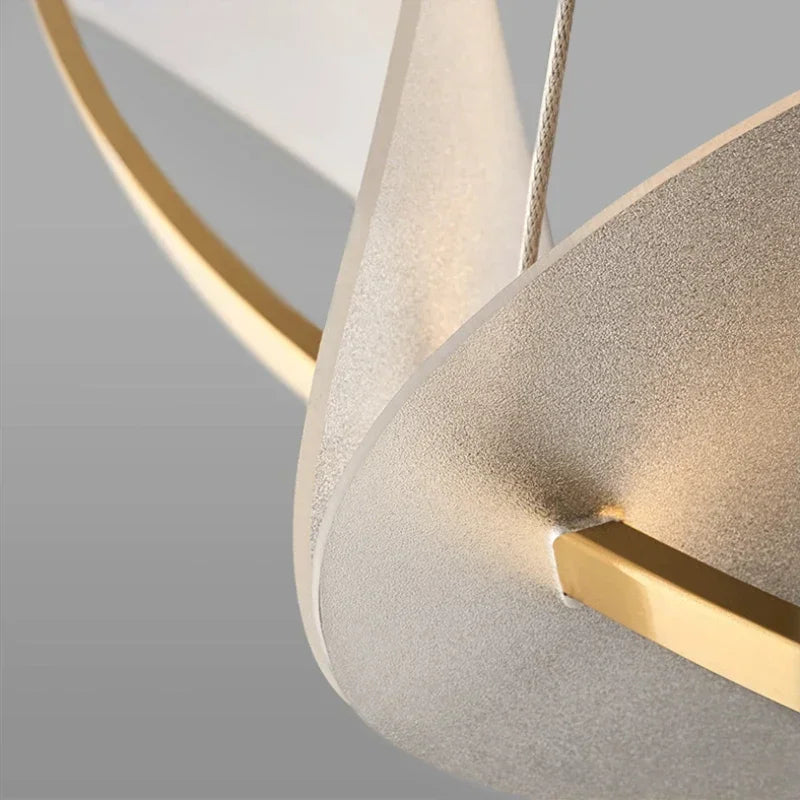 Nordic Shell Design LED Chandelier