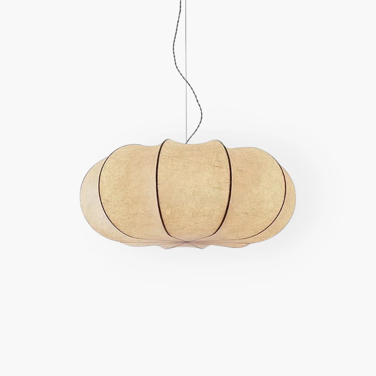 Silk Japanese Wabi-Sabi Chandelier