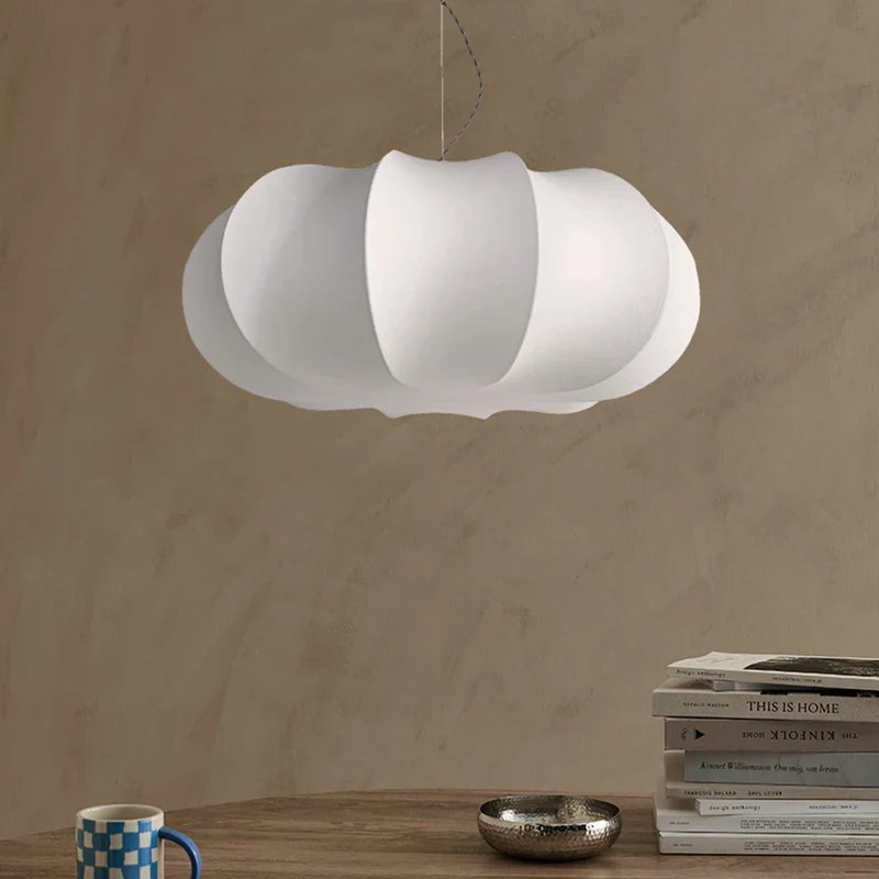 Silk Japanese Wabi-Sabi Chandelier