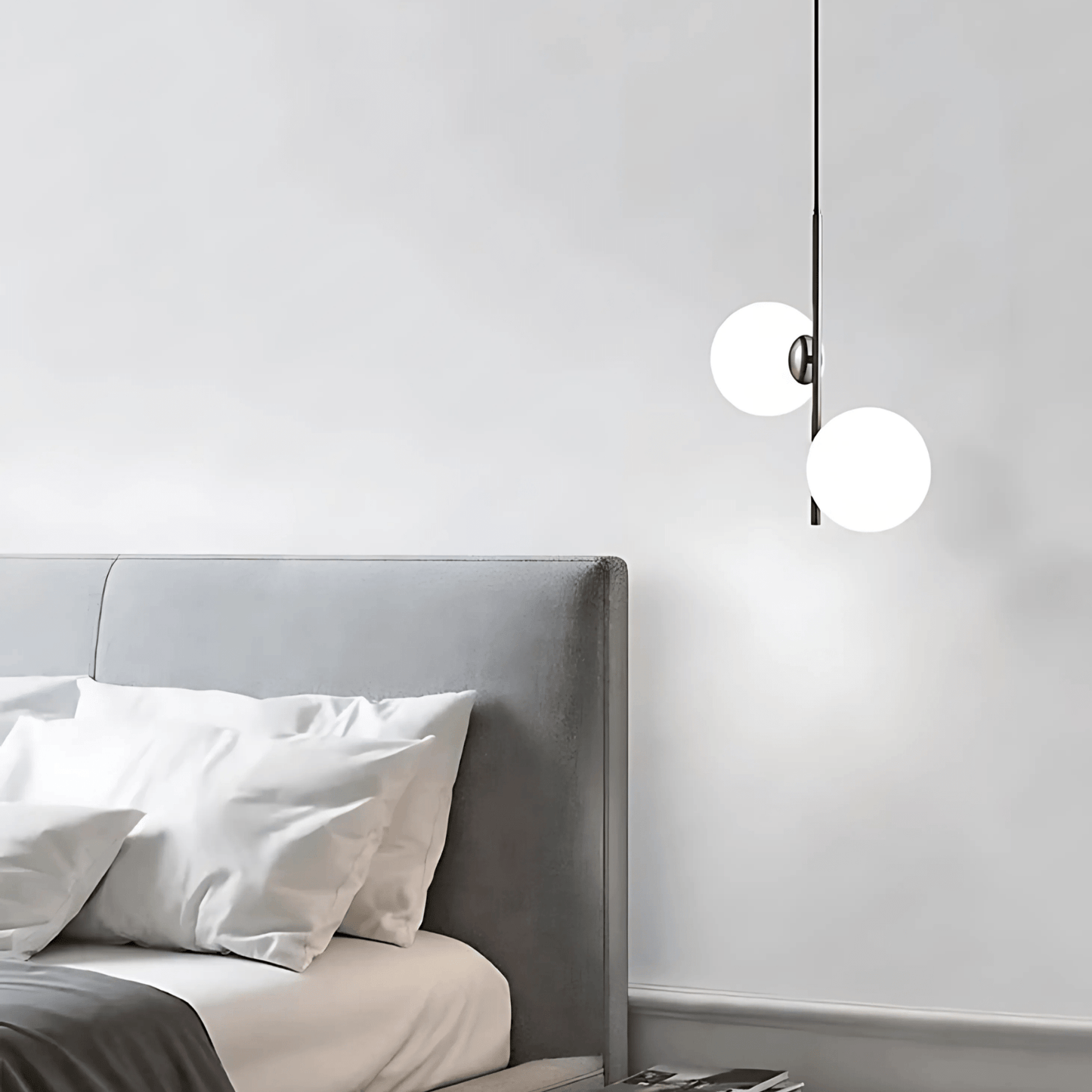 Slim Glass Pendant Light