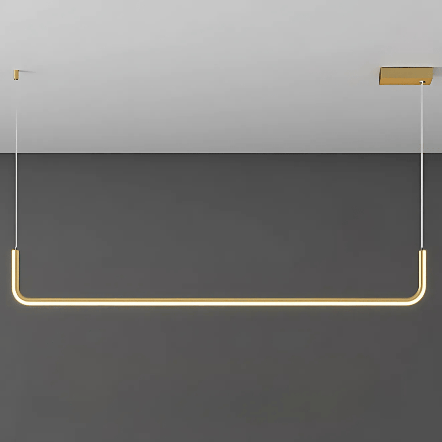 Slim LED Island Pendant Light