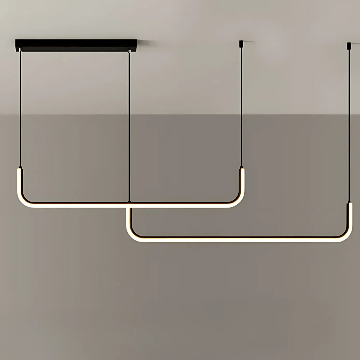 Slim LED Island Pendant Light