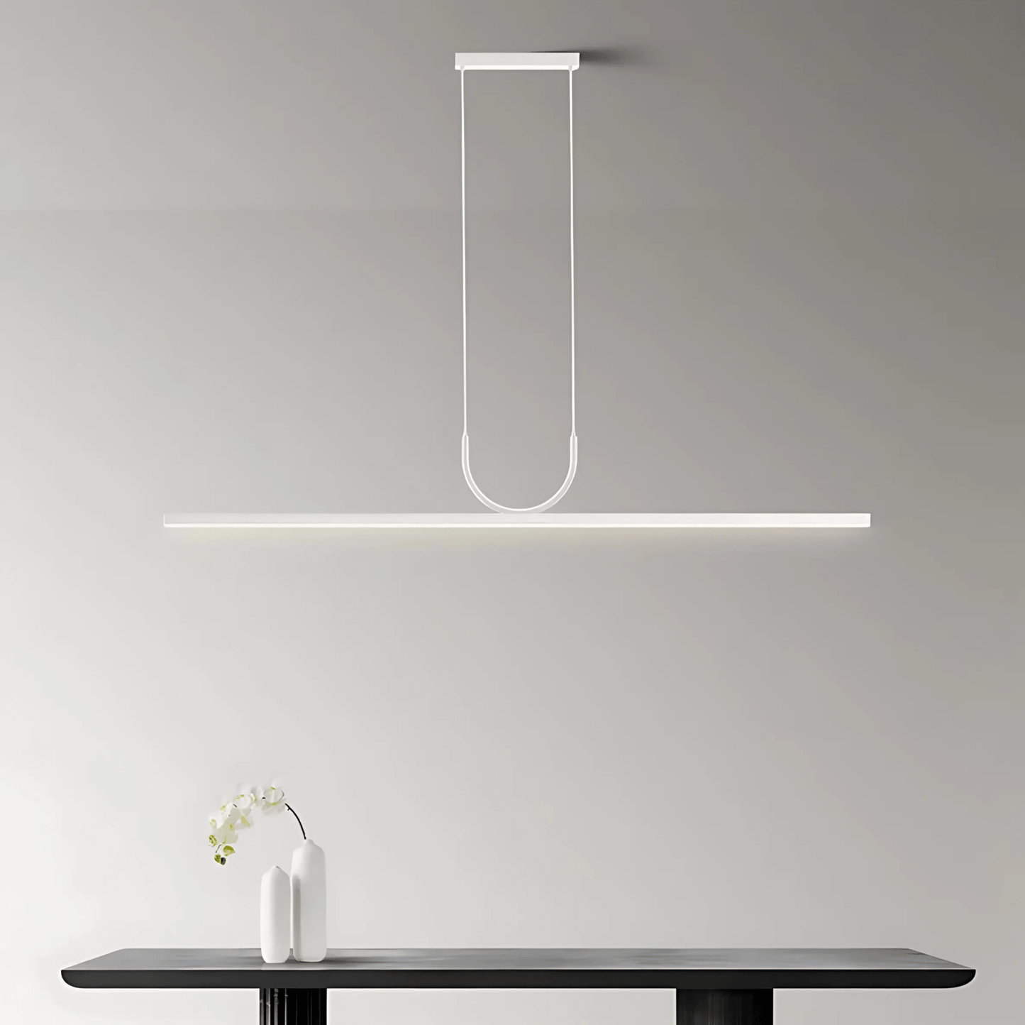 Slim Rectangular LED Pendant Light