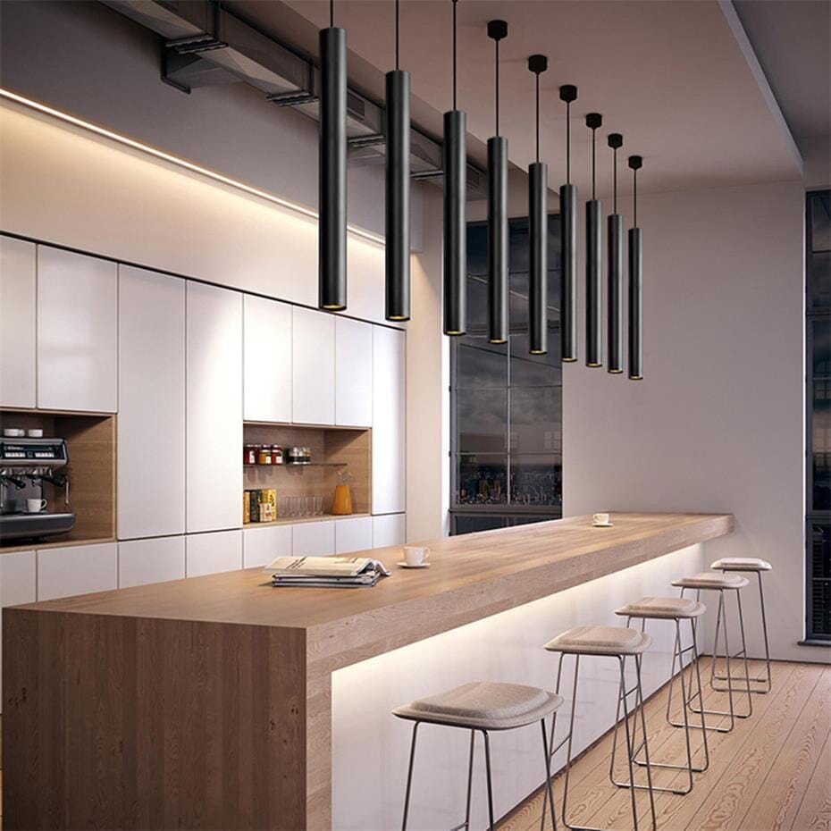 Slim Tube Pendant Light