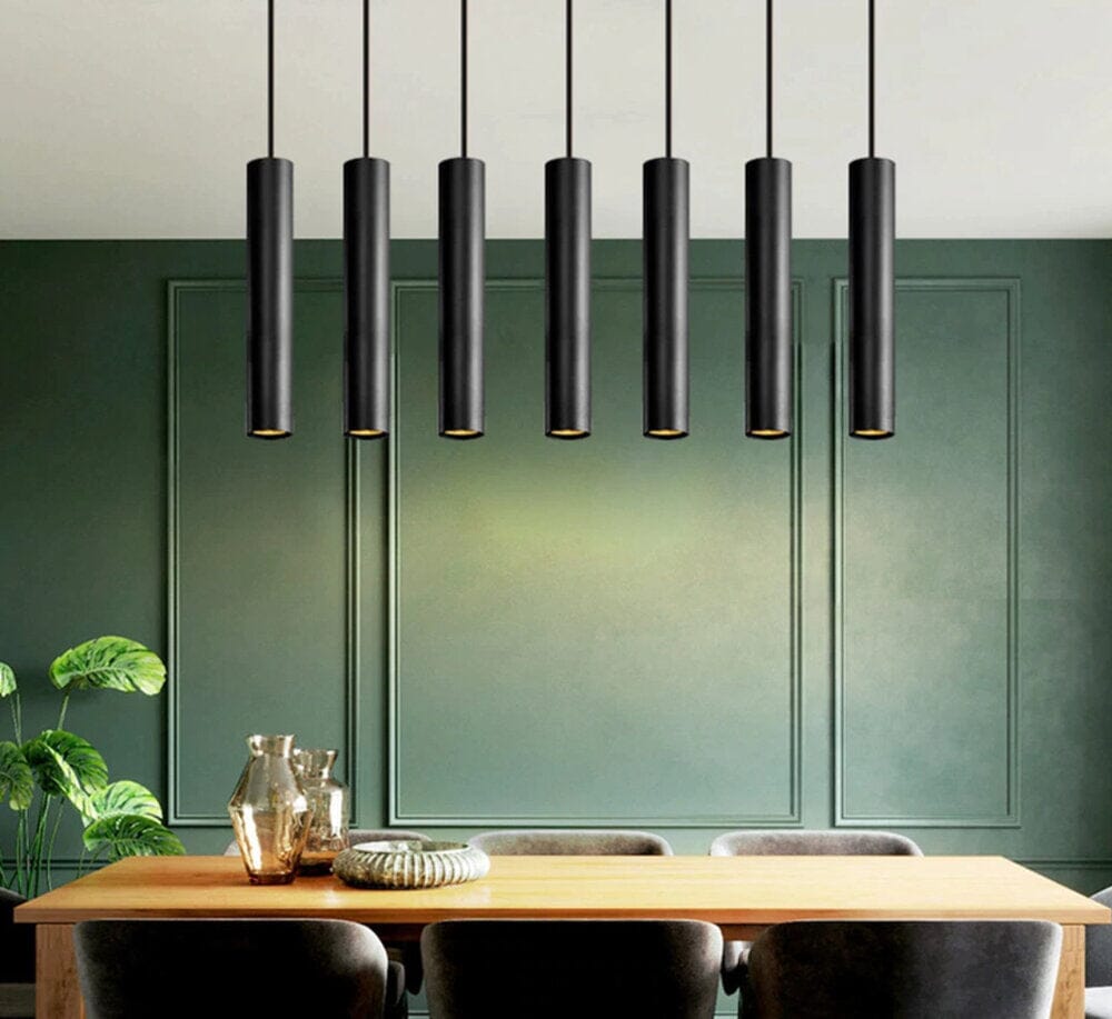 Slim Tube Pendant Light