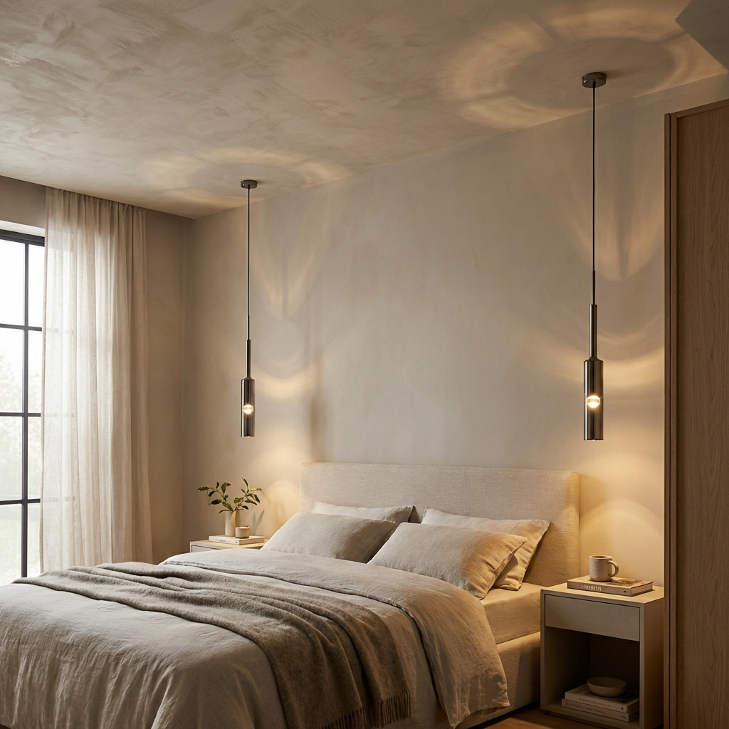 Smoked Glass Pendant Light