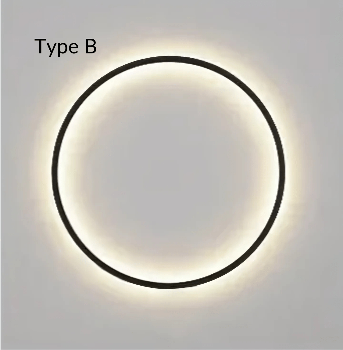 Ring LED Wall Light
