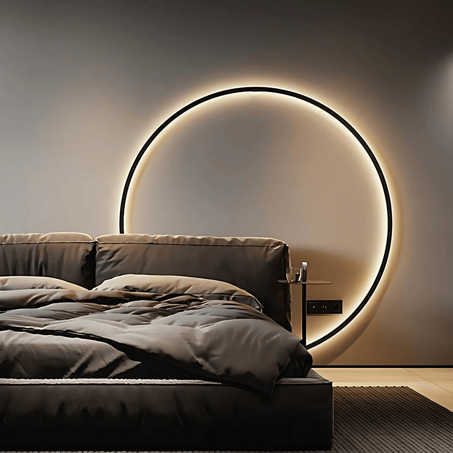 Ring LED Wall Light