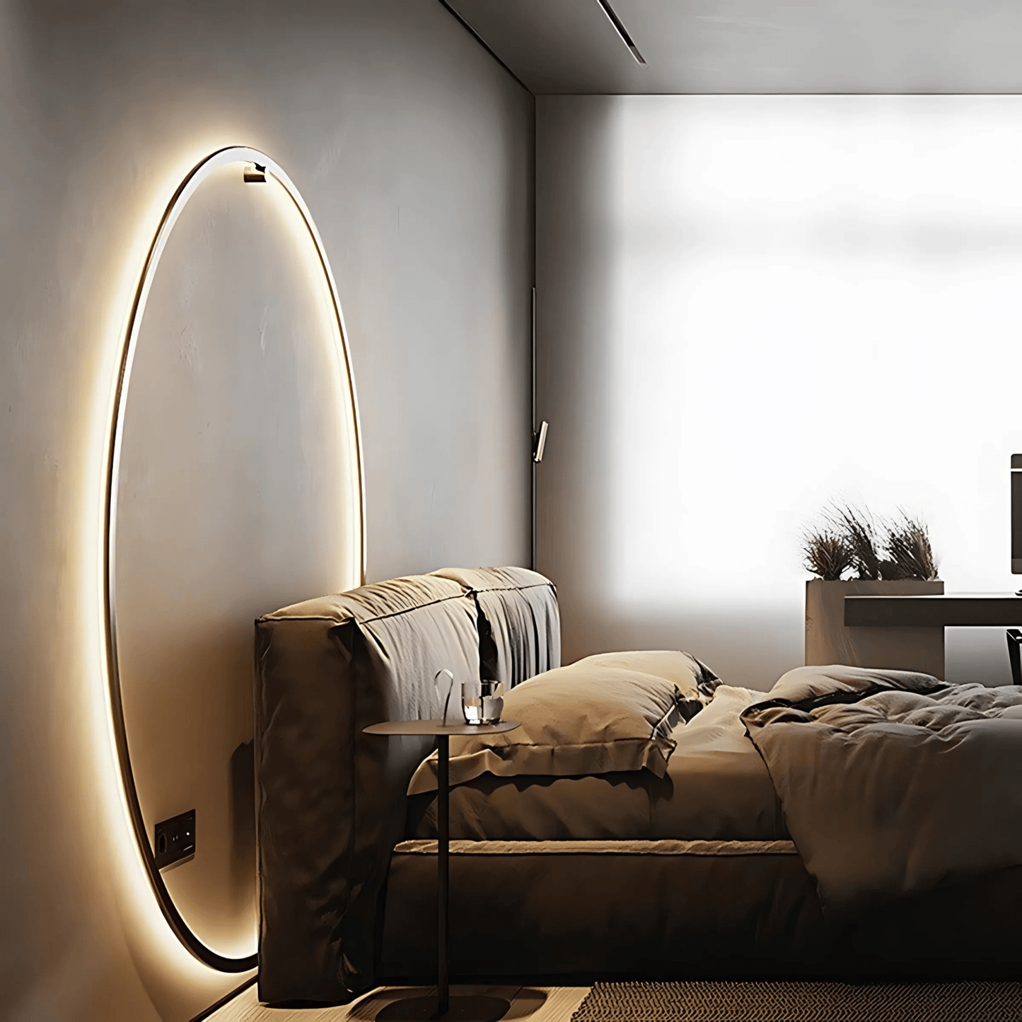 Ring LED Wall Light