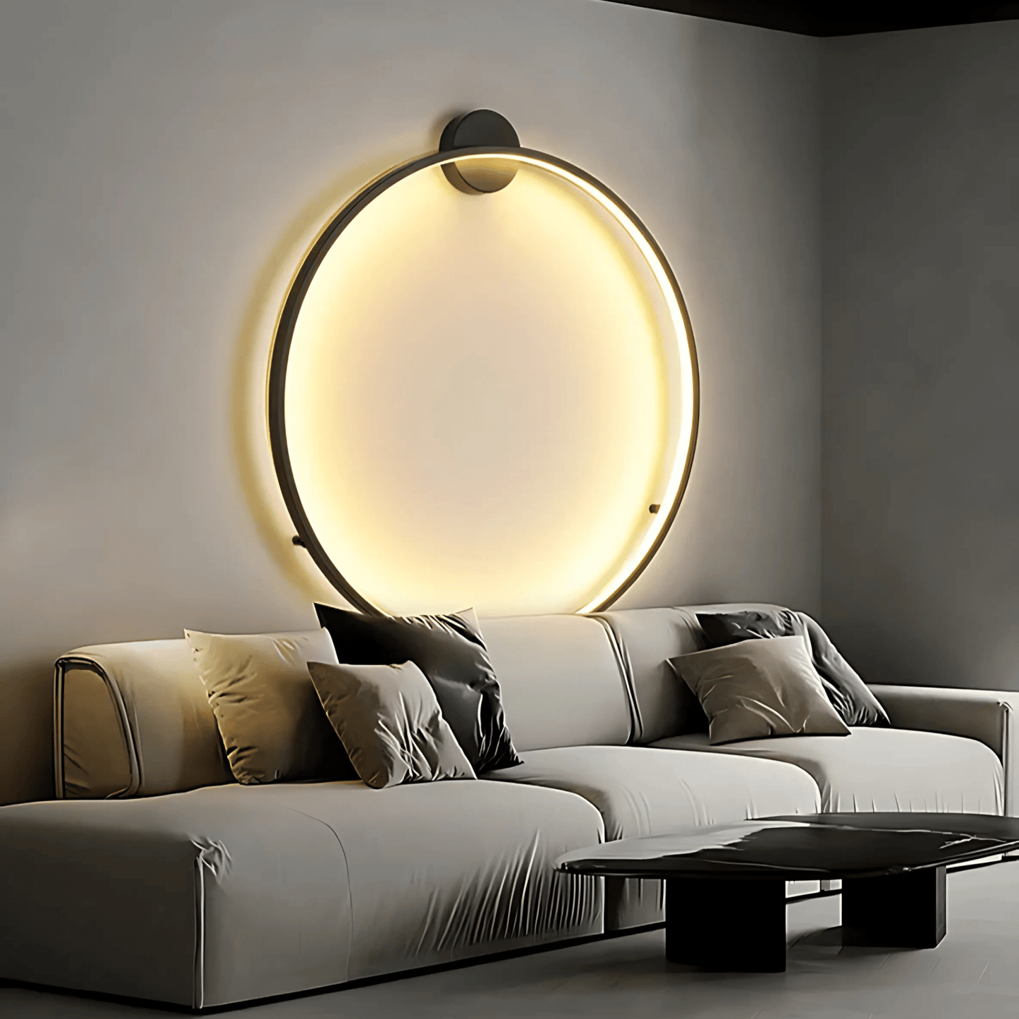 Ring LED Wall Light