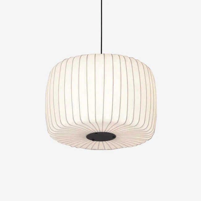 Traditional Wabi Sabi Silk Japanese Chandeliers