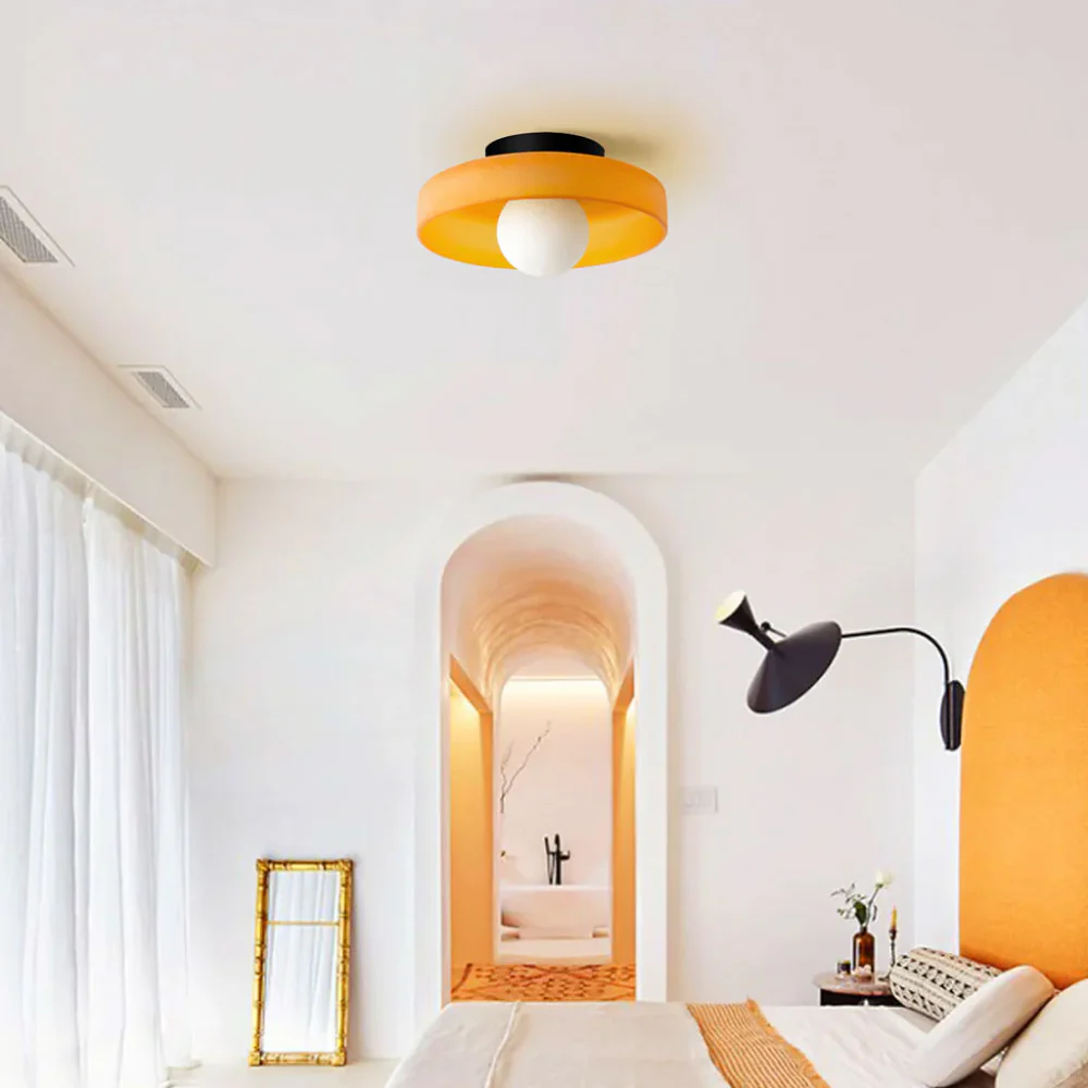 Vintage LED Glass Ceiling Light
