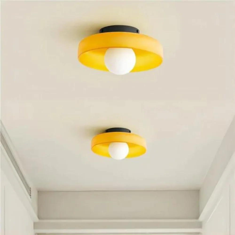 Vintage LED Glass Ceiling Light