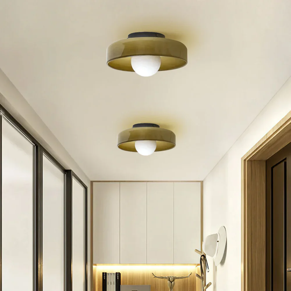 Vintage LED Glass Ceiling Light